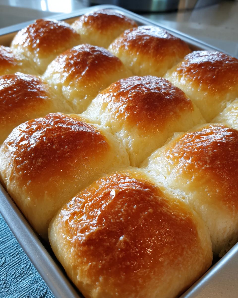 Close-up of freshly baked beef and bowtie pasta rolls in a baking pan, golden brown and glistening.