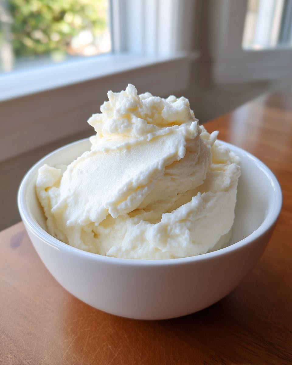 A close-up of incredibly fluffy mashed potatoes, perfectly whipped and mounded high in a white bowl.